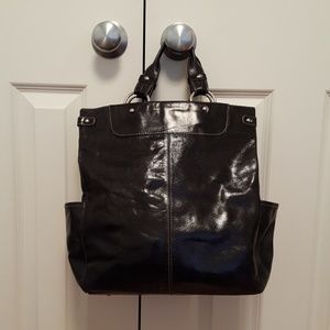 Kenneth Cole Black Leather Bag